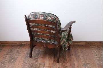 中古　飛騨産業　穂高　WINDSOR　シックでエレガントな1人掛けソファ(1)