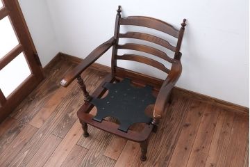 中古　飛騨産業　穂高　WINDSOR　シックでエレガントな1人掛けソファ(1)