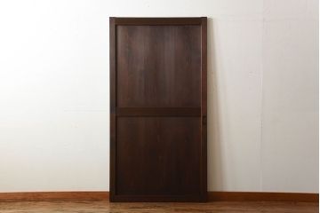 古民具・骨董　古いナチュラルな木味のアンティーク帯戸(2)