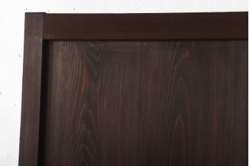 古民具・骨董　古いナチュラルな木味のアンティーク帯戸(2)