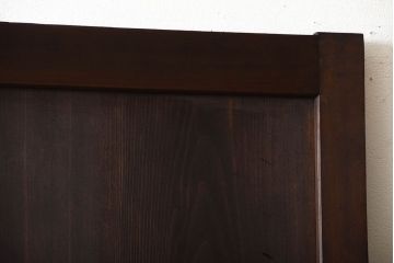 古民具・骨董　古いナチュラルな木味のアンティーク帯戸(2)