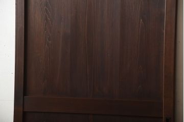 古民具・骨董　古いナチュラルな木味のアンティーク帯戸(2)