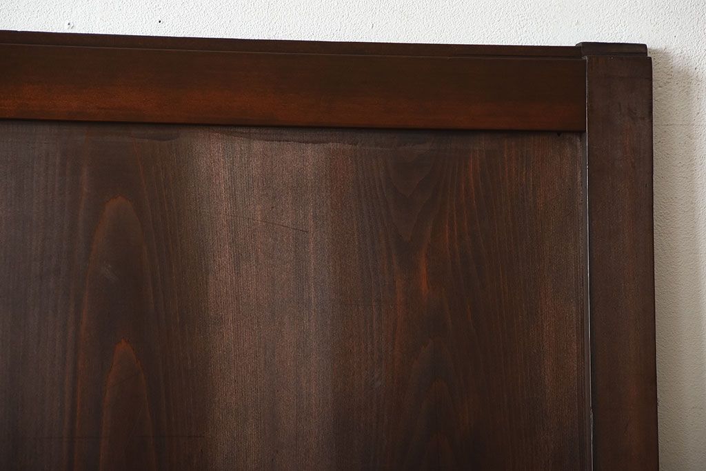 古民具・骨董　古いナチュラルな木味のアンティーク帯戸(2)