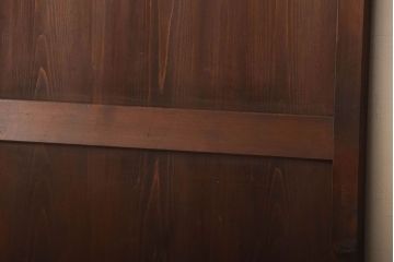 古民具・骨董　古いナチュラルな木味のアンティーク帯戸(2)