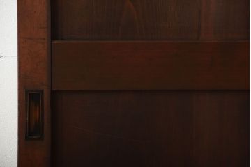 古民具・骨董　古いナチュラルな木味のアンティーク帯戸(2)