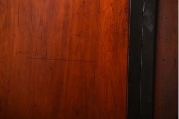 古民具・骨董　モダンなアンティーク板戸4枚セット(帯戸)