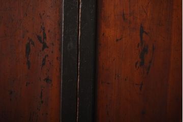 古民具・骨董　モダンなアンティーク板戸4枚セット(帯戸)