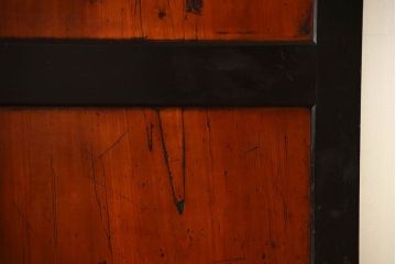 古民具・骨董　モダンなアンティーク板戸4枚セット(帯戸)