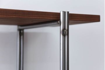 ラフジュオリジナル アイアンの薄型飾り棚【小】(陳列棚、アイアンラック)