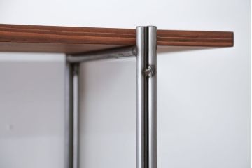 ラフジュオリジナル アイアンの薄型飾り棚【大】(1)(陳列棚・アイアンラック)