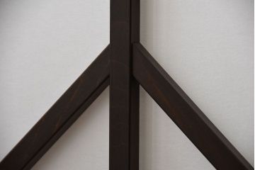 中古　松本民芸家具　D型衝立(定価16万5千円)