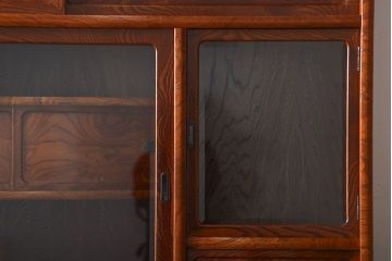 中古　特大サイズ!玉杢の極めて美しい最高級欅茶箪笥