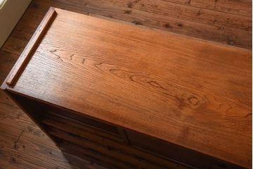 中古　特大サイズ!玉杢の極めて美しい最高級欅茶箪笥