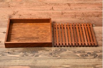 中古　特大サイズ!玉杢の極めて美しい最高級欅茶箪笥