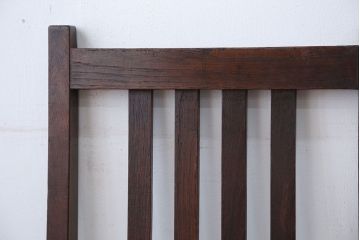 アンティーク家具　和製アンティーク　アンティークリネン座面!シンプルなダイニングチェア