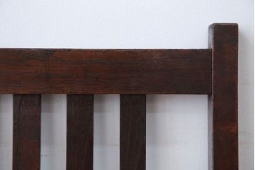 アンティーク家具　和製アンティーク　アンティークリネン座面!シンプルなダイニングチェア