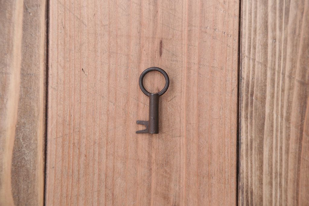 アンティーク家具　古民具・骨董　前面欅材のアンティーク衣装箪笥