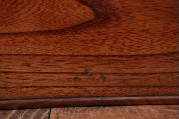 アンティーク雑貨　古民具・骨董　古い欅材のアンティーク角火鉢