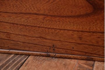 アンティーク雑貨　古民具・骨董　古い欅材のアンティーク角火鉢