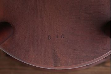 中古　秋田木工　レトロなスピンドルチェア(ダイニングチェア)2脚セット
