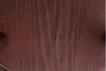 中古　秋田木工　レトロなスピンドルチェア(ダイニングチェア)(1)