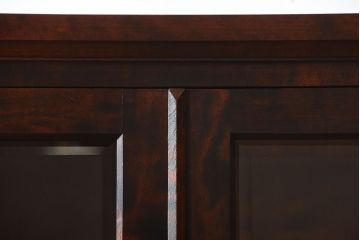 中古　北海道民芸家具　雰囲気の良いお洒落な食器棚