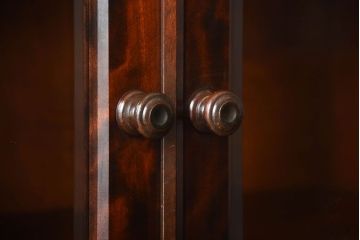 中古　北海道民芸家具　雰囲気の良いお洒落な食器棚