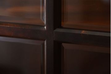 中古　北海道民芸家具　雰囲気の良いお洒落な食器棚