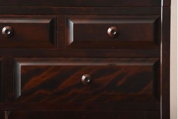 中古　北海道民芸家具　雰囲気の良いお洒落な食器棚