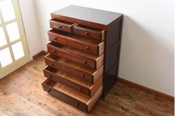 中古　松本民芸家具　シンプルで上品な和タンス(定価約28万円)