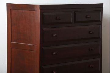 中古　松本民芸家具　シンプルで上品な和タンス(定価約28万円)