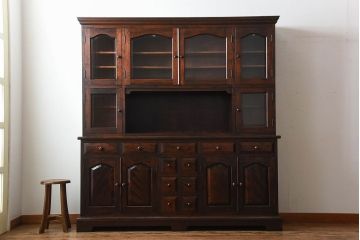 中古　特注品!　松本民芸食器棚　定価115万円