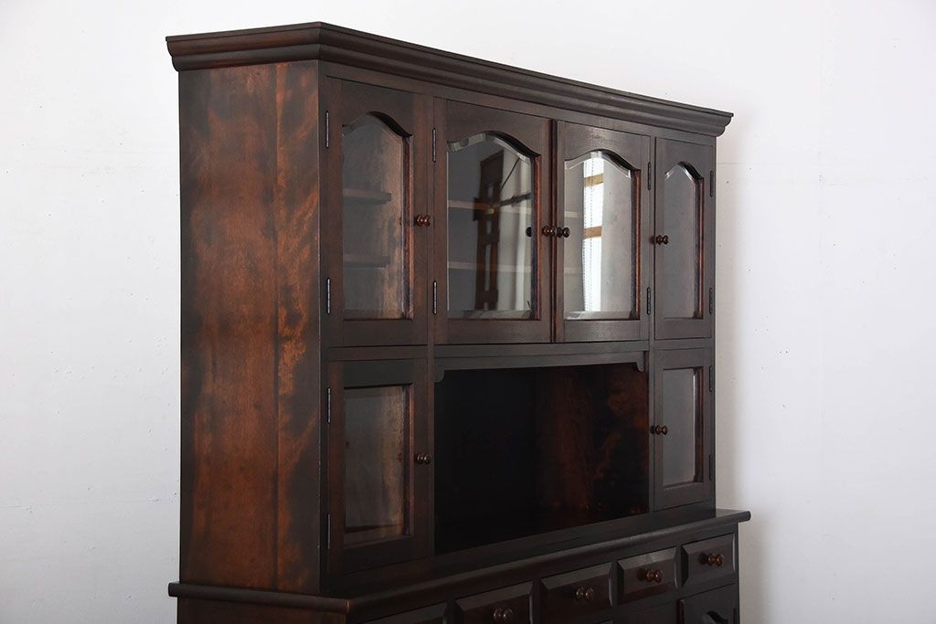 中古　特注品!　松本民芸食器棚　定価115万円