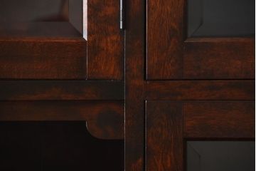 中古　特注品!　松本民芸食器棚　定価115万円