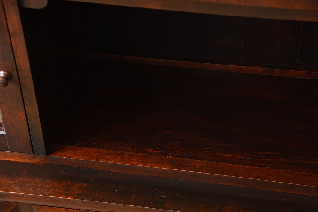 中古　特注品!　松本民芸食器棚　定価115万円