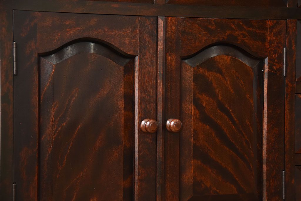 中古　特注品!　松本民芸食器棚　定価115万円