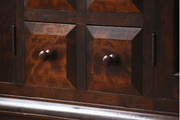 中古　特注品!　松本民芸食器棚　定価115万円