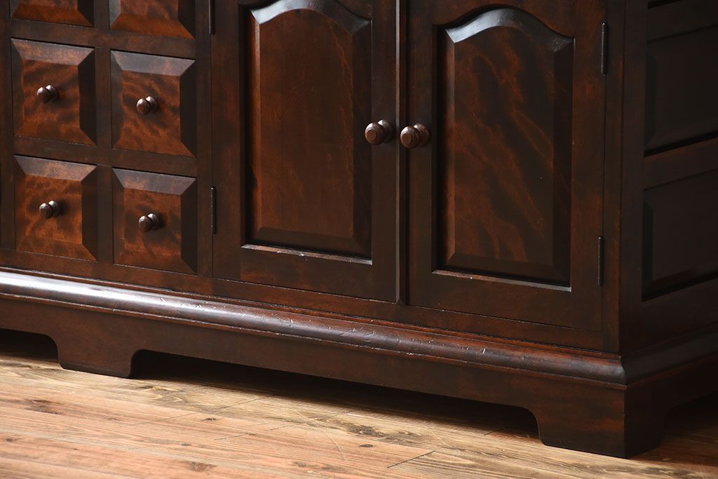 中古　特注品!　松本民芸食器棚　定価115万円