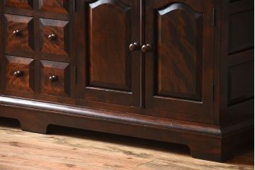 中古　特注品!　松本民芸食器棚　定価115万円