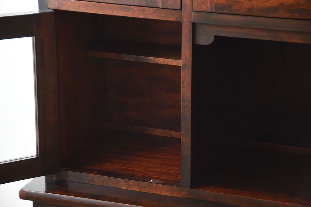 中古　特注品!　松本民芸食器棚　定価115万円