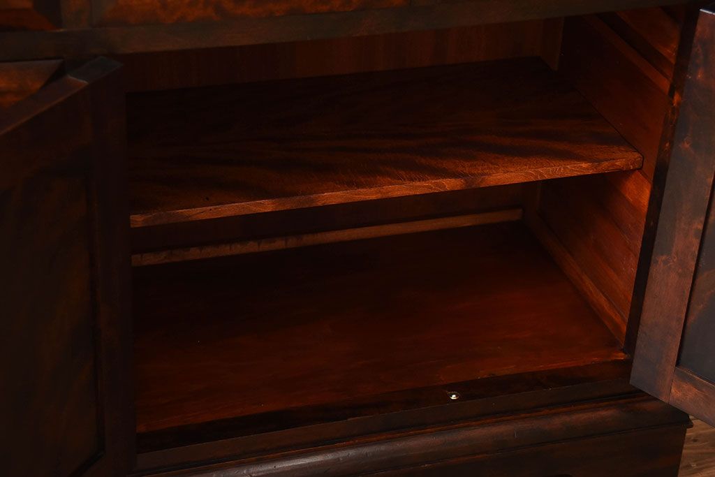 中古　特注品!　松本民芸食器棚　定価115万円