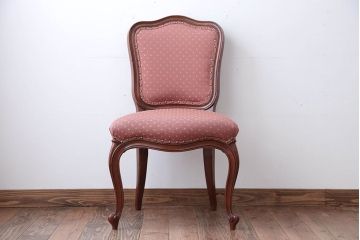 中古　DREXEL HERITAGE(ドレクセルヘリテイジ)　Et Cetera(エトセトラ)シリーズ・マホガニー材ダイニングチェア(定価約20万円)(1)