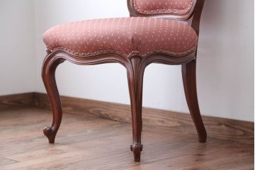 中古　DREXEL HERITAGE(ドレクセルヘリテイジ)　Et Cetera(エトセトラ)シリーズ・マホガニー材ダイニングチェア(定価約20万円)(1)