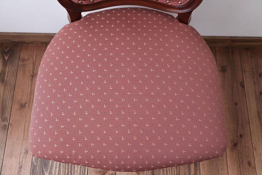 中古　DREXEL HERITAGE(ドレクセルヘリテイジ)　Et Cetera(エトセトラ)シリーズ・マホガニー材ダイニングチェア(定価約20万円)(1)