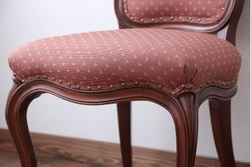 中古　DREXEL HERITAGE(ドレクセルヘリテイジ)　Et Cetera(エトセトラ)シリーズ・マホガニー材ダイニングチェア(定価約20万円)(1)