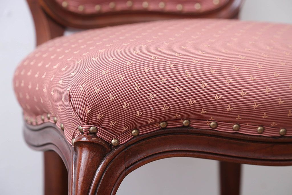 中古　DREXEL HERITAGE(ドレクセルヘリテイジ)　Et Cetera(エトセトラ)シリーズ・マホガニー材ダイニングチェア(定価約20万円)(1)