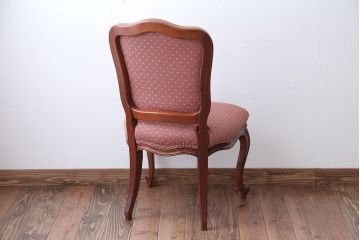 中古　DREXEL HERITAGE(ドレクセルヘリテイジ)　Et Cetera(エトセトラ)シリーズ・マホガニー材ダイニングチェア(定価約20万円)(1)