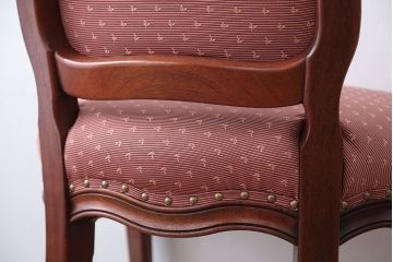 中古　DREXEL HERITAGE(ドレクセルヘリテイジ)　Et Cetera(エトセトラ)シリーズ・マホガニー材ダイニングチェア(定価約20万円)(1)