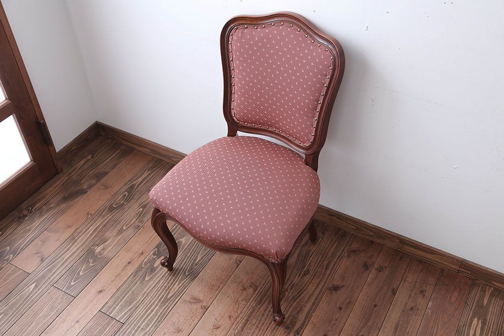 中古　DREXEL HERITAGE(ドレクセルヘリテイジ)　Et Cetera(エトセトラ)シリーズ・マホガニー材ダイニングチェア(定価約20万円)(2)