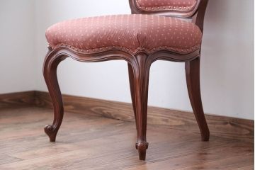 中古　DREXEL HERITAGE(ドレクセルヘリテイジ)　Et Cetera(エトセトラ)シリーズ・マホガニー材ダイニングチェア(定価約20万円)(2)